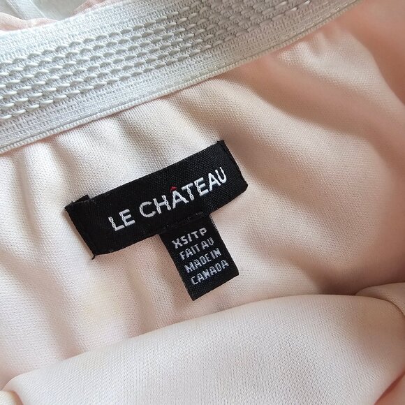 Le Chateau Halter Neck Dress - 2014 - LDD98138 - Pink/White/Black - Sz XS - Picture 3 of 15